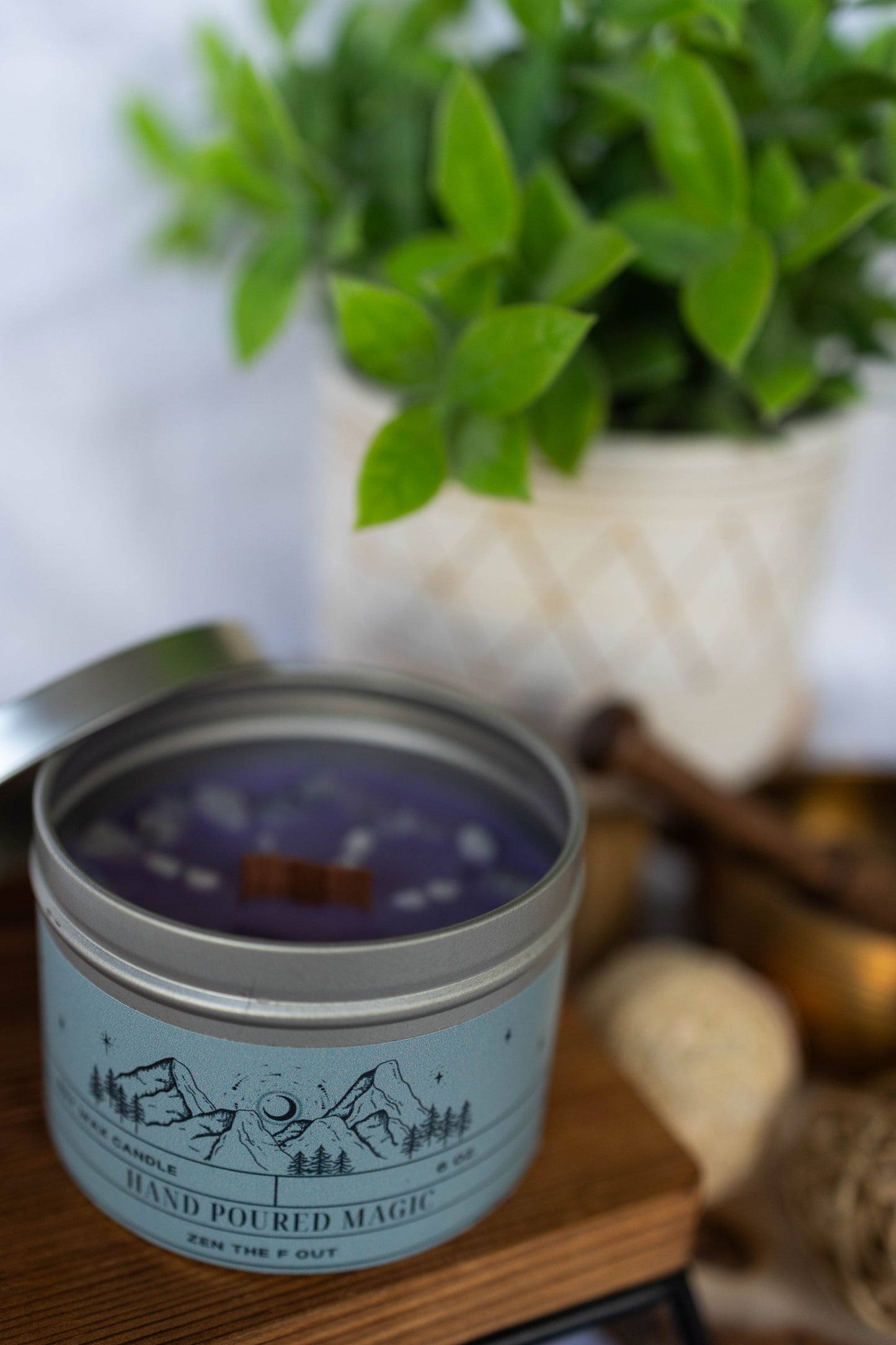 Zen The F Out - 6oz Soy Candle